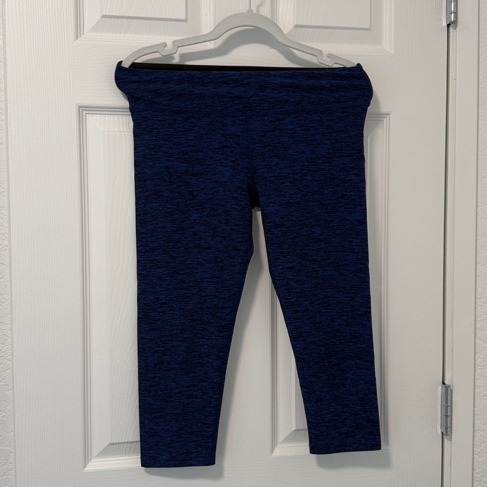 NWOT Beyond Yoga Blue Space Dye Leggings